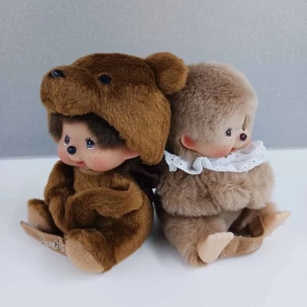 몬치치 글로브 홀더 곰돌이 키링
