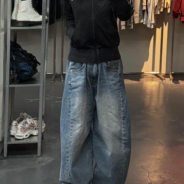 퓨마 올드스쿨 숏 트랙 자켓 A3193