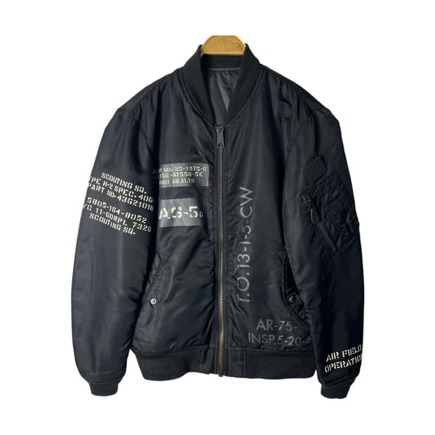 [Avirex] 아비렉스 리버시블 MA-1 항공점퍼
