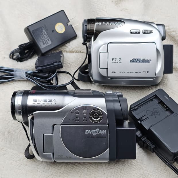 일괄 캠코더 빅터 Victor 히타치 Hitachi 비디오 필름 카메라