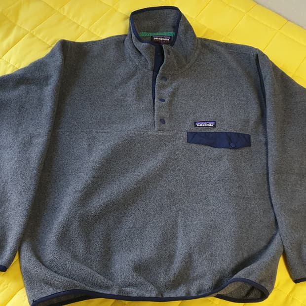 파타고니아 헤비웨이트 신칠라 풀오버 니켈 네이비 S
