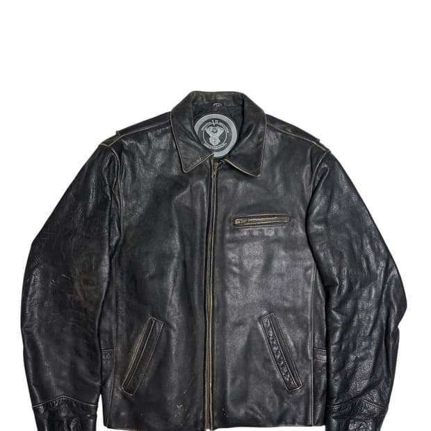 할리 데이비슨 카우하이드 싱글라이더 레더자켓 XL