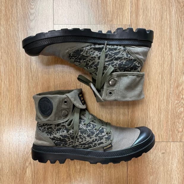 Palladium x Sbtg 워커 부츠