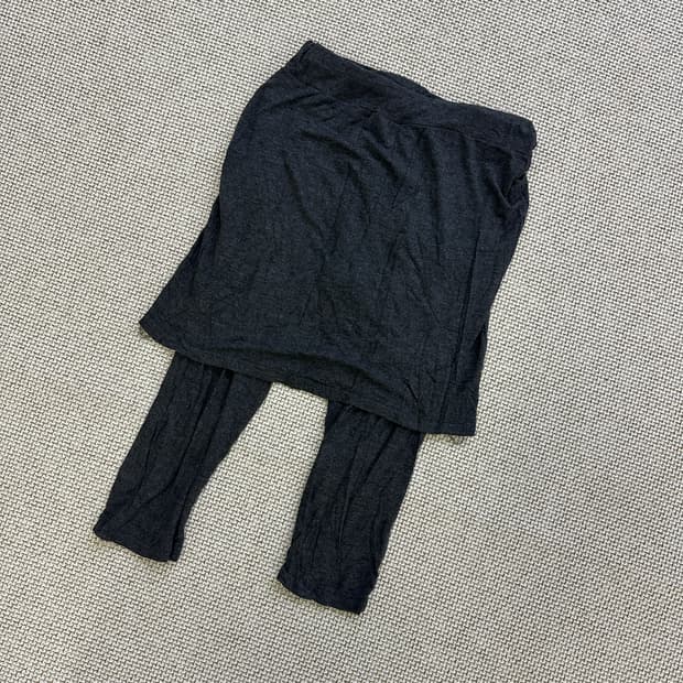 XL 빈티지 치마 레깅스 0429D