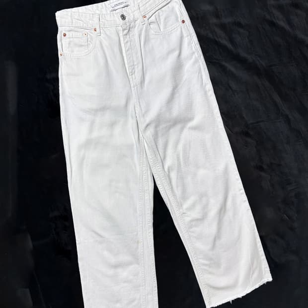 일본빈티지 ZARA 화이트 데님