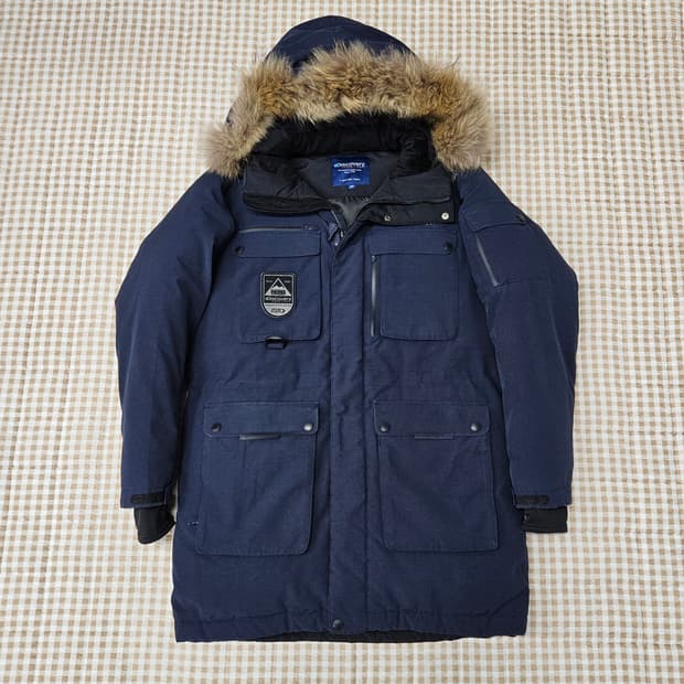 디스커버리 구스다운 겨울 패딩 남자100