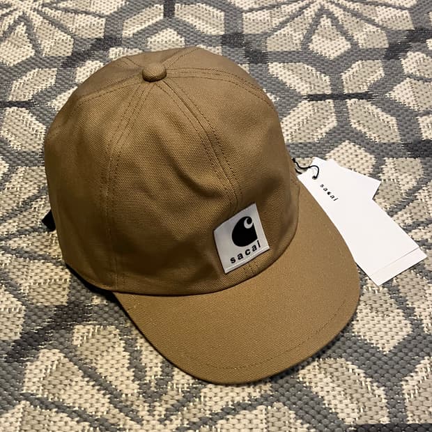 (OS) 사카이 X 칼하트WIP 덕 캡 베이지
