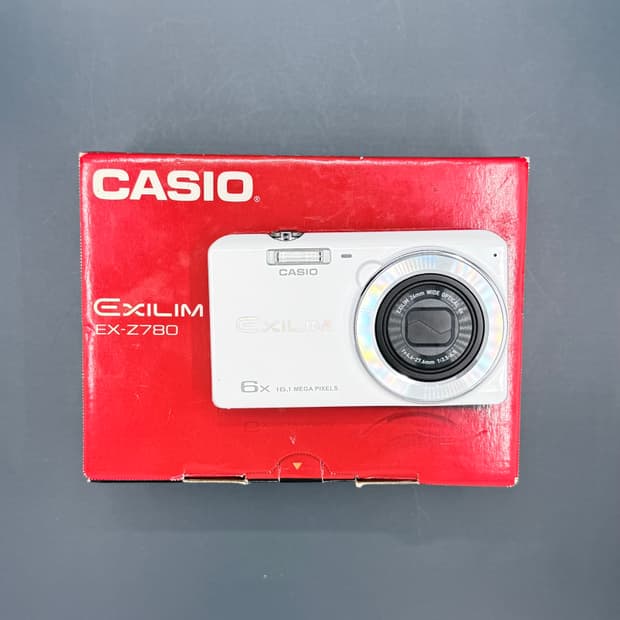 초슬림!)카시오 엑슬림 EX-Z780 디카 빈티지 캠코더 /캐논 니콘