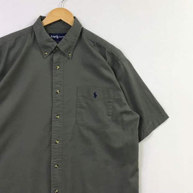 XL 폴로 솔리드코튼 셔츠