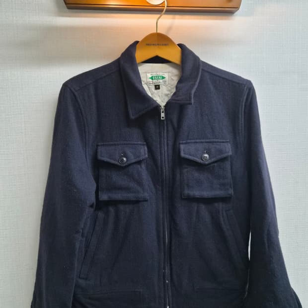 M) ESFAI 에스파이 울 블루종 자켓 팝니다