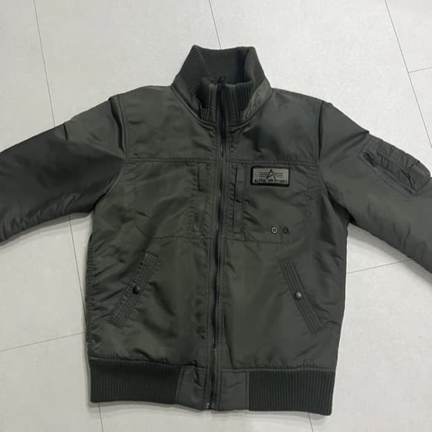 알파인더스트리 ma-1 블루종 봄버 자켓 일본 