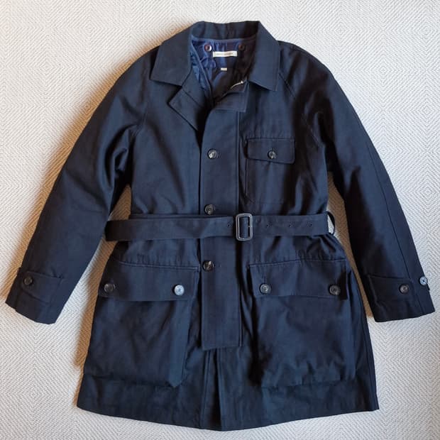 올투스바스터즈 슈팅 코트 네이비 L 