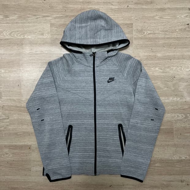 나이키 여성 테크팩 테이핑 후드집업 [그레이] XL/105