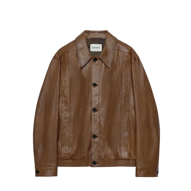 인사일런스 리얼레더 자켓