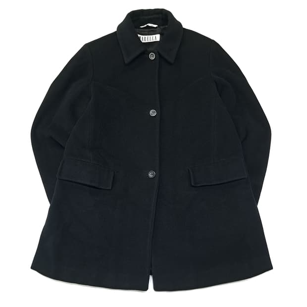 CL088 M 마렐라 이태리판 버진 울 앙고라 블렌드 하프 코트