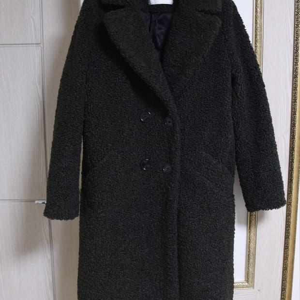 ZARA WOMAN 뽀글이 코트 S