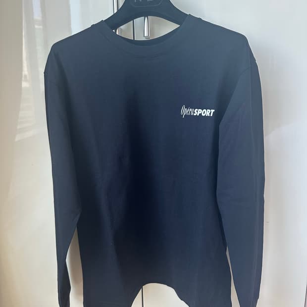 오페라 스포츠 긴팔 티셔츠 블랙 XS (택달린 신제품)