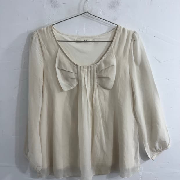 ribbon detail blouse