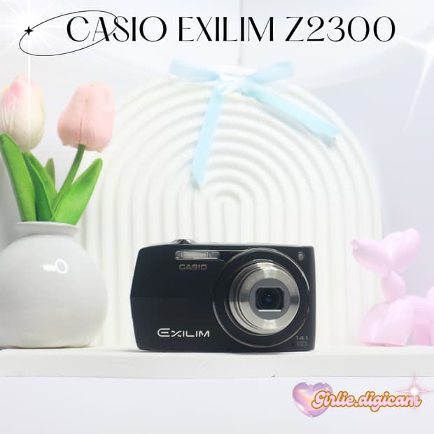 르세라핌+아일릿!) 카시오 엑슬림 EX-Z2300 블랙