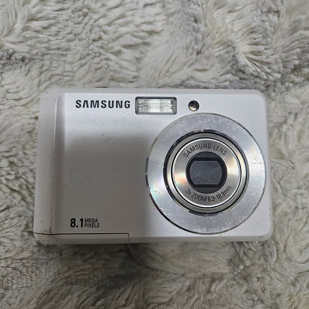 삼성 es10 8.1MP 디지털 카메라 레트로 디카