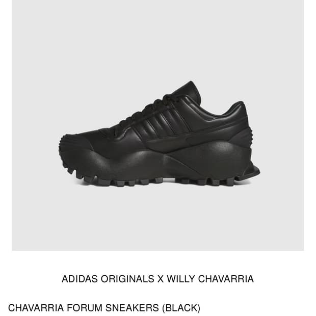 아디다스 윌리차바리아 CHAVARRIA FORUM SNEAKERS