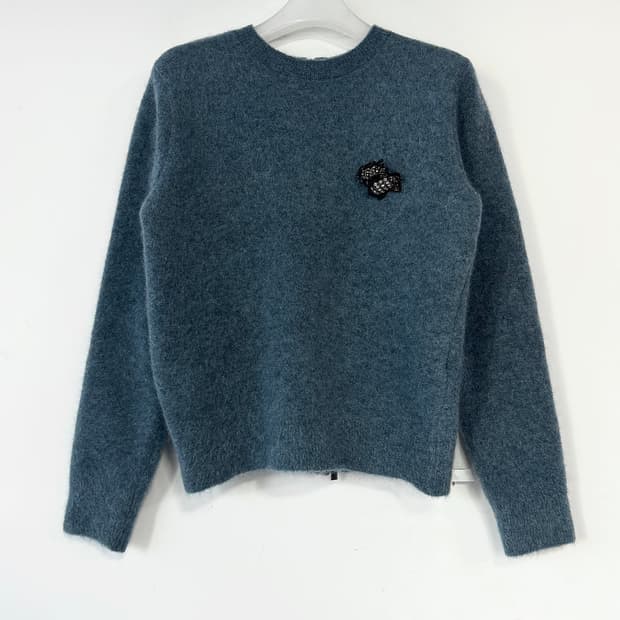 타임 모헤어 블렌드 니트 스웨터