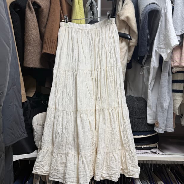 프릴 레이스 캉캉치마