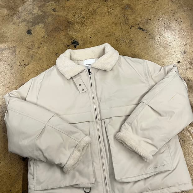 [정품/L] 코드그라피 덤블 숏패딩 아이보리 b17