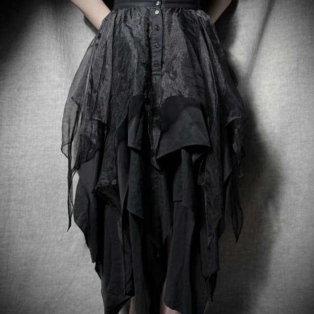 alice auaa Gothic Archive Layered Skirt 