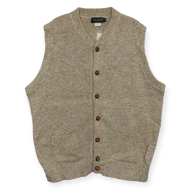 빈티지 니트 베스트 조끼