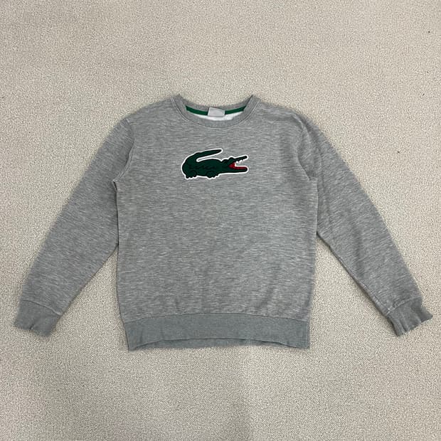 [4] 라코스테 빅로고 라운드넥 맨투맨 스웻셔츠 0114M1