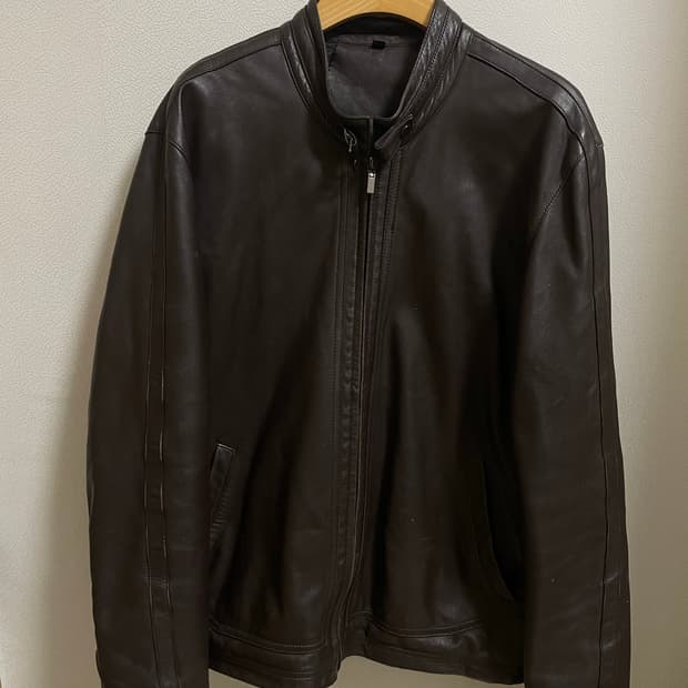 빈티지 양가죽자켓(xl)