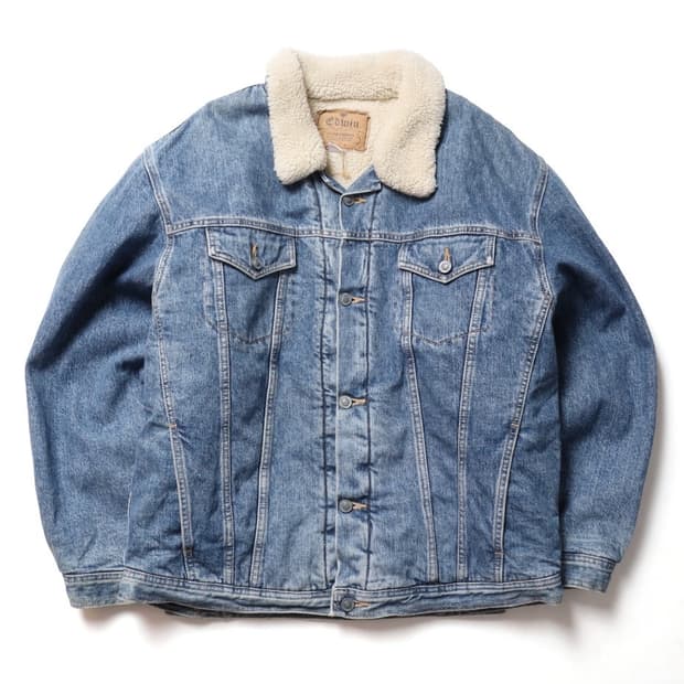 에드윈 Edwin Sherpa Denim Jacket   