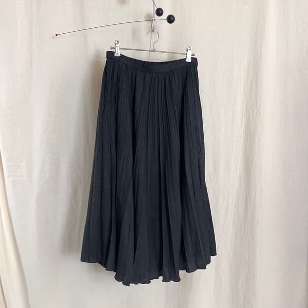Capucines Pleats 잔 플리츠 롱 스커트