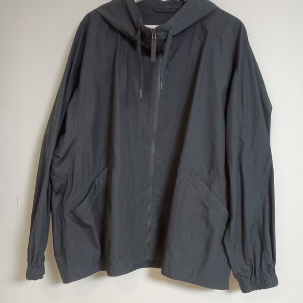 유니클로 U 후드 블루종 XXL 475631