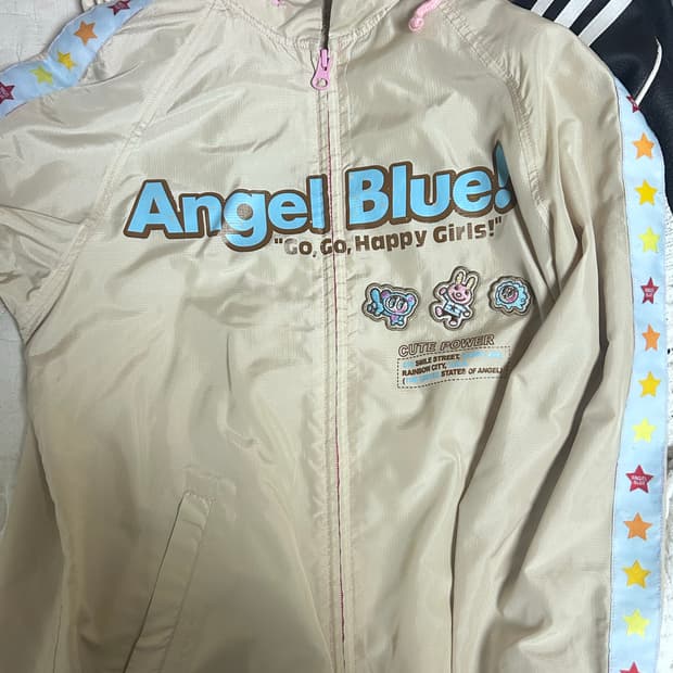 엔젤블루 져지 바람막이