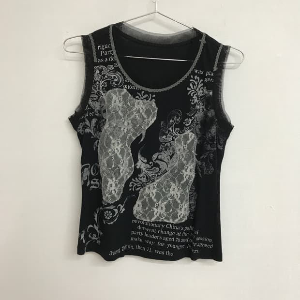 lace sleeveless
