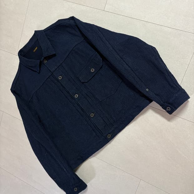 [4] 캐피탈 센츄리 no123 자켓 인디고