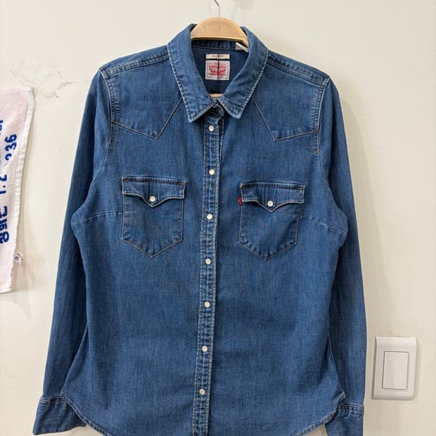 206. 리바이스 데님셔츠 청셔츠