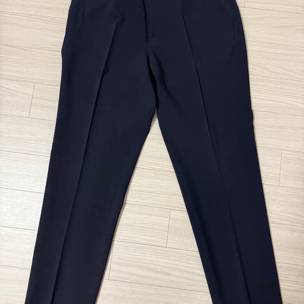 아워레가시 시어서커 네이비 슬랙스 46