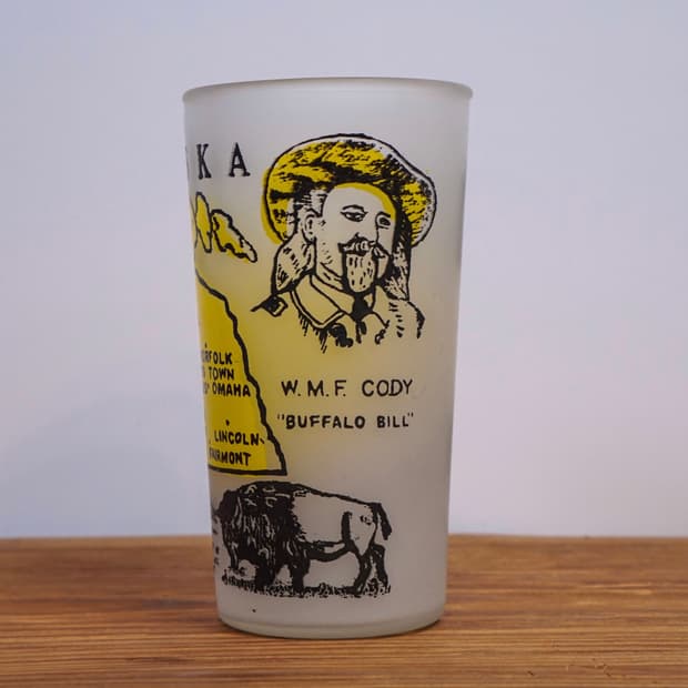 빈티지 소품 State Souvenir 유리컵