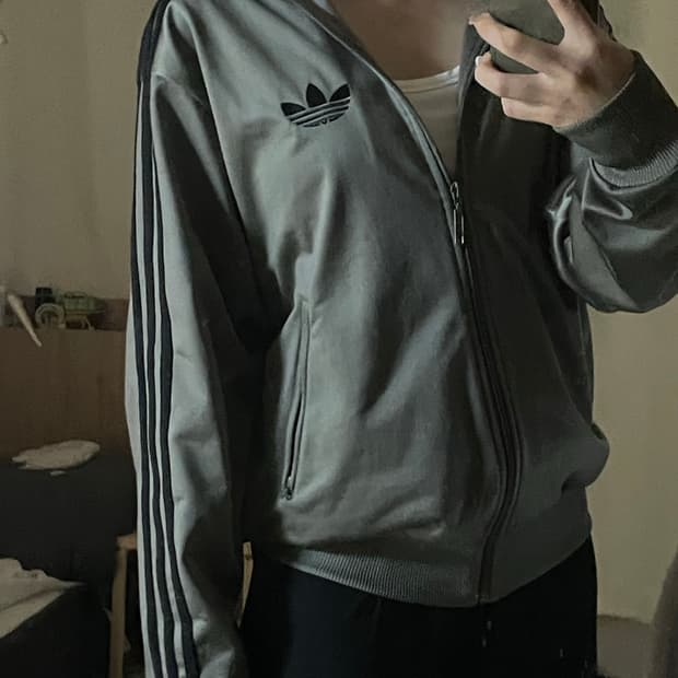 아디다스 카키 빈티지 져지 판매