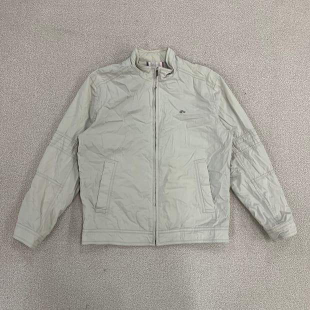 95 라코스테 블루종 봄버 자켓 0209M1