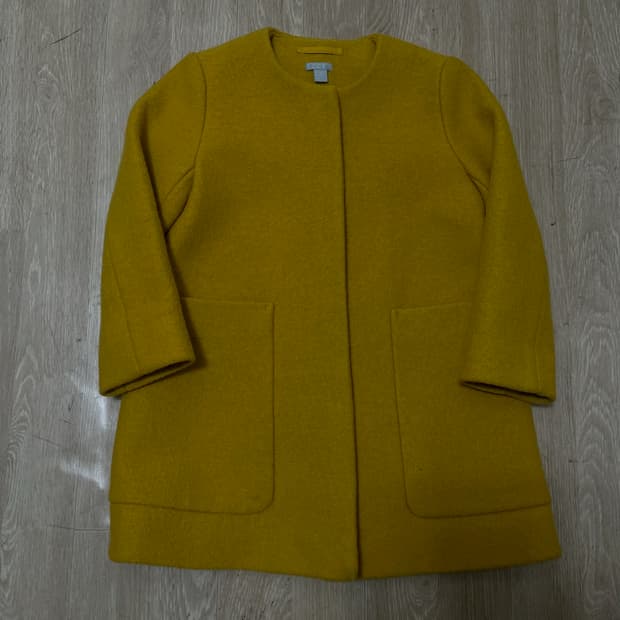 코스 COS 키즈 울 카라리스 코트 4-6세 