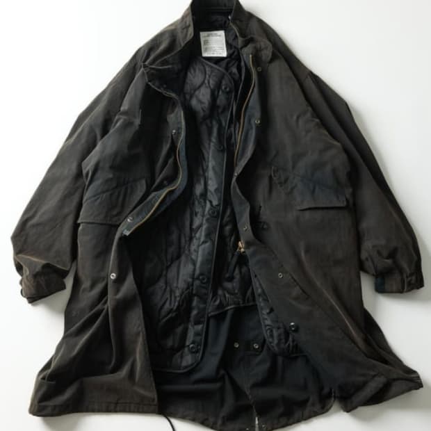 프릭스스토어 25aw m65 블랙 롱 s