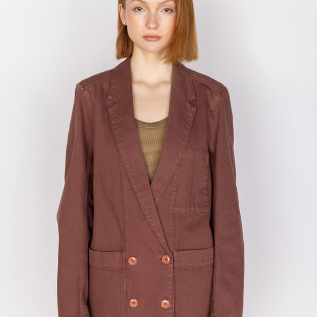 르메르 더블 브레스티드 데님 자켓