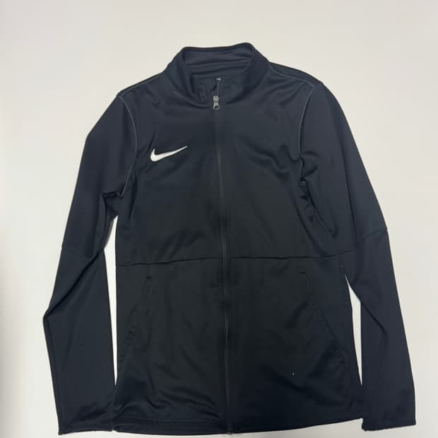 여성 나이키 드라이핏 스우시 집업 져지 S 블랙