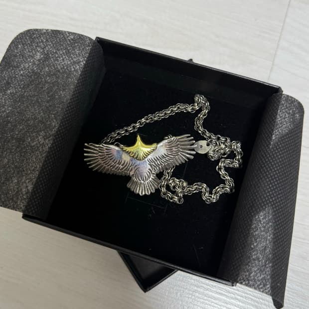 삼오세공 독수리 펜던트, 체인(50cm)