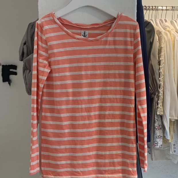 Flamingo stripe longsleeve 