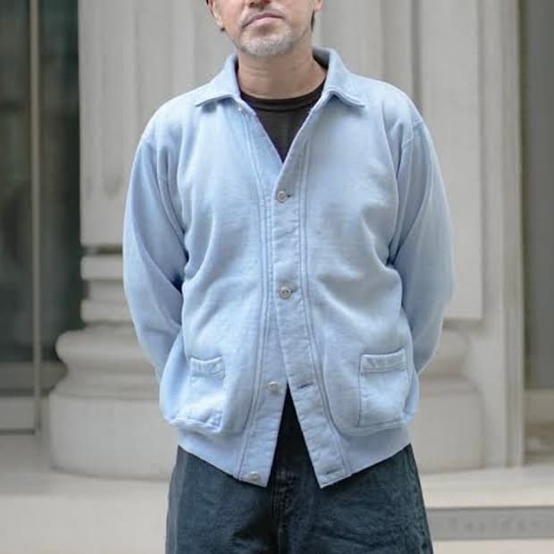 [2]아프레쎄 A.PRESSE 25AW 빈티지 스웻 가디건